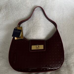 Arcadia Deep Red Shoulder Bag